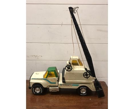 Vintage Nylint Michigan Crane Pressed Steel Toy