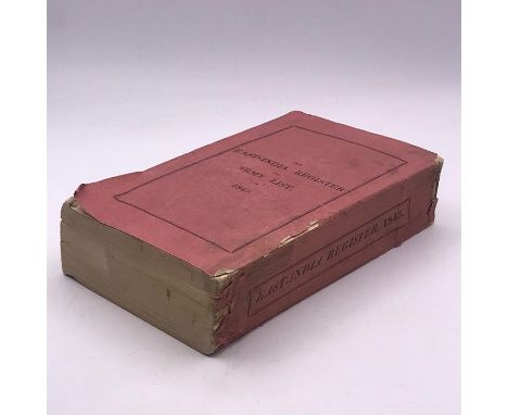 A East India register army book published 1845