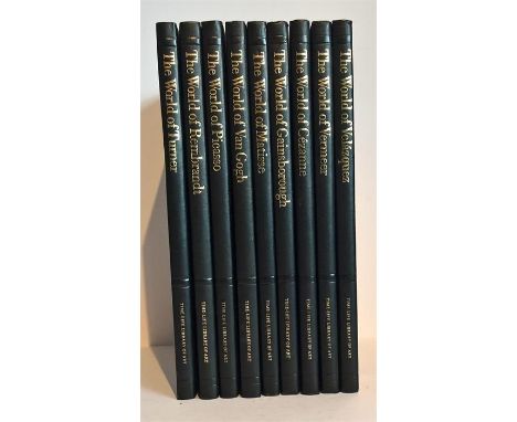9 Time-Life Library of Art Books -  The World of Van Gogh / Picasso / Rembrandt / Turner / Velazquez / Vermeer/ Cezanne / Gai
