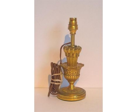 Early 20th Century Ormolu Table Lamp, 20cm height
