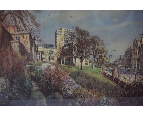 James McIntosh Patrick (Scottish 1907-1998) "Dundee University" Signed Limited Edition Print, Signed in pencil, Number 333 of