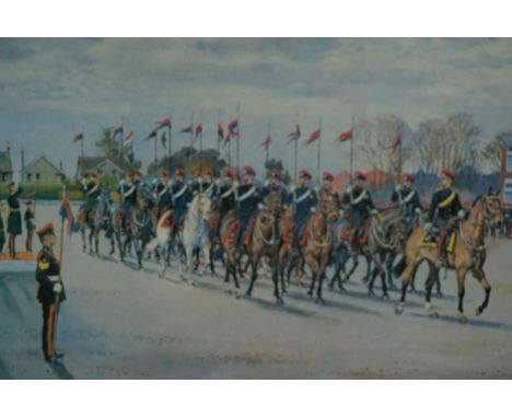 Quantity of Prints, To include a Limited Edition Print of the Royal Military Police Troop, Signed in pencil etc, 15 in total 