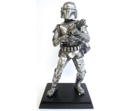 A Compulsion Gallery for Lucas Film Ltd. Limited Edition pewter sculpture of Boba Fett, no. 285/2500