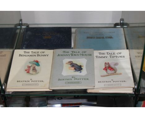 A selection of eleven 'Beatrix Potter Tales' by F. Warne and Co. Limited, together with five 'Edward the Blue Engine', 'Thoma