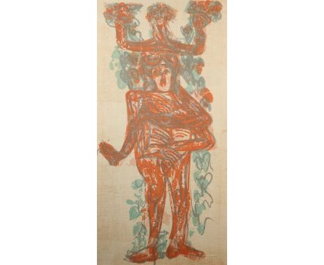 Grieshaber, HAP(Helmut Andreas Paul), Rot an der Rot 1909 - 1981 Reutlingen, Meisterschüler von Schneidler an der Kunstgewerb