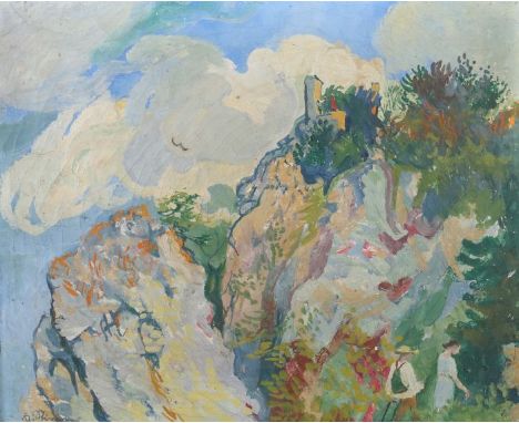 Stirner, KarlRosenberg/Ellwangen 1882 - 1943, Maler, Grafiker und Illustrator in Ellwangen, längerer Aufenthalt bei Kirchner 