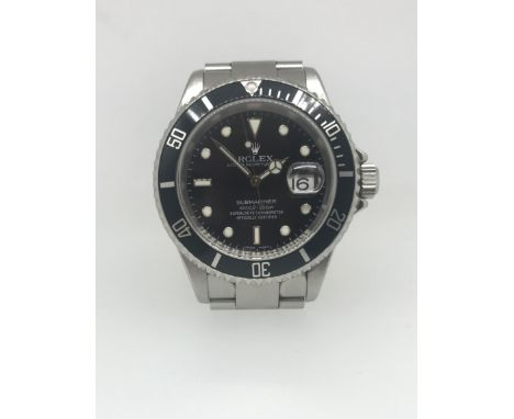 Rolex, model 16610, a well kept 2006 gents Oyster Perpetual Submariner with date, one owner since new 16th January 2006, comp
