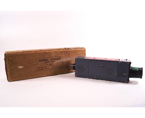 An aircraft camera - Type G45B, Ref No 14A (Air Ministry Issue) - The G45 gun camera was used throughout WWII by British figh