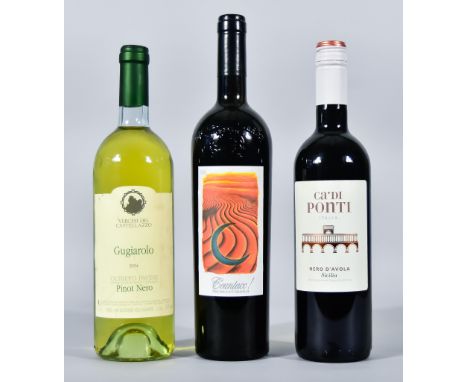 A Quantity of Italian Wine, comprising - fifteen bottles of Non Vintage Ca' Di Nero Ponti, five bottles of 1996 Contacci Mont