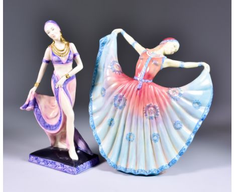 Kevin Francis Ceramic Figure "Ethereal Beauty", Limited Edition 363/500 by Peggy Davies with mark to base, 9.25ins high and a