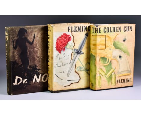 Ian Fleming - Three Novels published by Jonathan Cape, London, comprising - "Dr. No", 1958, "The Spy Who Loved Me", 1962, and