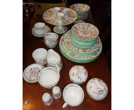 Minton 'Haddon Hall' china tea and dinner service and others