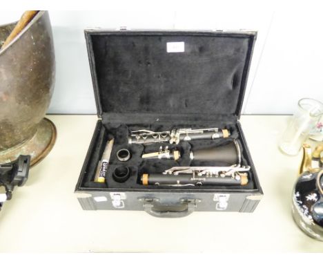 A CASED CLARINET 