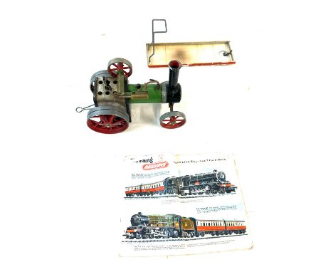 Vintage boxed Mamod traction engine, T.E.1 