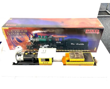 Boxed brand new Piko 218 Rio Grande loco - G scale 