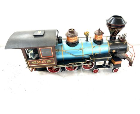 G Scale Bachmann 2 -6-0 loco and tender, in need of repair 