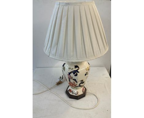 Vintage converted masons Lamp, untested 