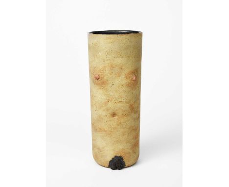 Φ Robin Welch (1936-2019)Torso, a stoneware vase, glazed in coloursimpressed seal mark35.5cm. high