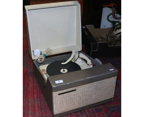 A vintage Garrard RC 121 MK II record player.