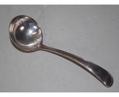 Elizabeth II sterling silver sauce ladle London 1979, makers C.J. Vander Ltd. Weight 67grams approx.