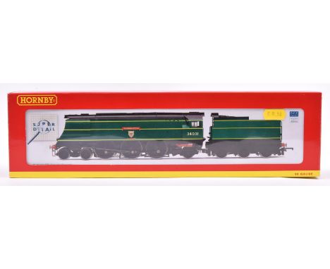 Hornby Hobbies BR 4-6-2 West Country Class 'Torrington' (R.2691). RN34031. In lined Malachite Green livery. Boxed, minor wear