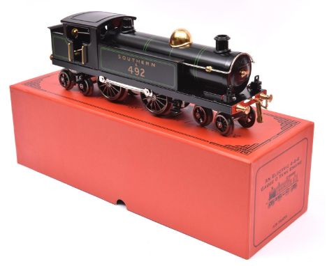 An Ace Trains O gauge Southern Railway 4-4-4T (ESB/1), 492, in lined black livery. For 3-rail running. VGC-Mint. £100-150 