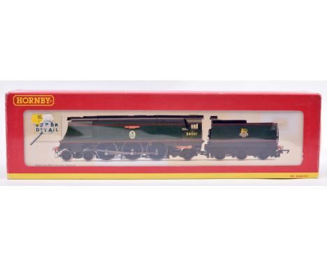 Hornby Hobbies BR 4-6-2 Battle of Britain Class '73 Squadron' (R.2316). RN34061. In lined Brunswick Green livery. Boxed, mino