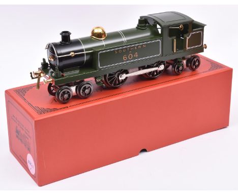 An Ace Trains O gauge Southern Railway 4-4-4T (ESG/1), 604, in lined green livery. For 3-rail running. VGC-Mint. £100-150 