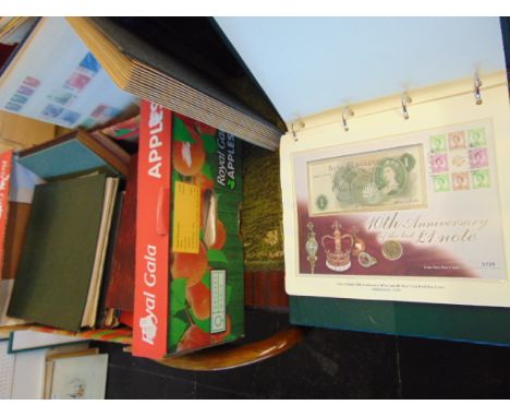 A qty of stamps and first day covers