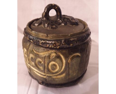 Bretby model 402 tobacco tin. Not available for in-house P&amp;P 