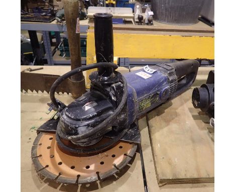 PowerCraft 240v angle grinder. All electrical items in this lot have been PAT tested for safety and have passed. This does no
