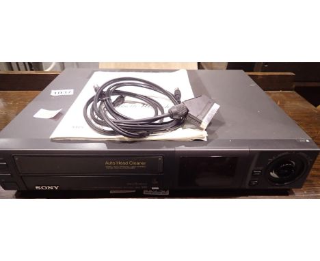 Sony three head SLV315 VHS player. Not available for in-house P&amp;P 