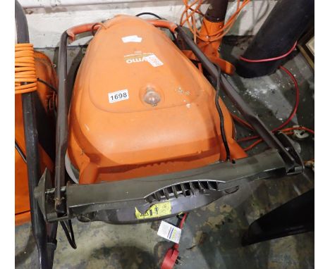 Flymo Hover Compact 350. All electrical items in this lot have been PAT tested for safety and have passed. This does not conf