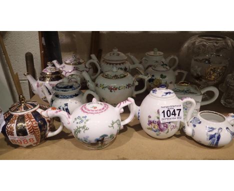 Mixed ceramic teapots. Not available for in-house P&amp;P 