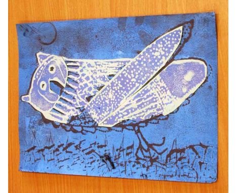 Hollybrook Pupil (Artist Unknown),
'Alexander'
Screen print, unsigned 
20cm x 29cm
Unframed 