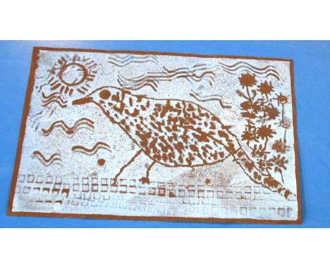 Hollybrook Pupil (Artist Unknown),
'Blue Bird'
Screen print, unsigned 
21cm x 30cm
Unframed 
