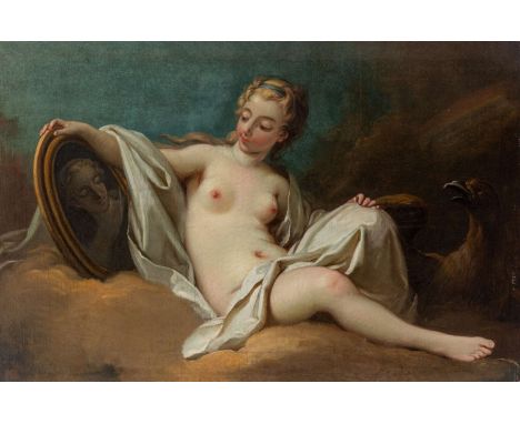 CIRCLE OF FRANCOIS BOUCHER (FRENCH 1703-1770) Allegory of the Sense of Sight,  oil on canvas 69 x 104 cm (27 1/8  x 41 in.) P