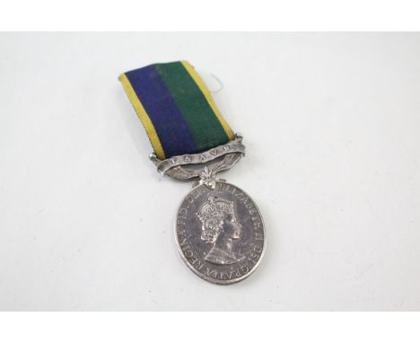 ERII T &amp; AVR Medal 22068324 Bmdr H.G Morgan RA 