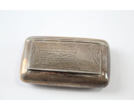 .800 silver snuff box 