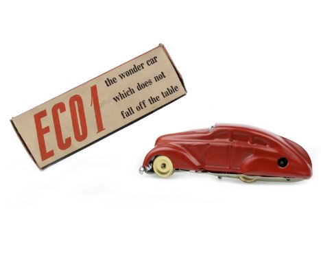 ECO1 WONDER CAR MODEL RACING CAR, made in England, in box