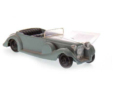 DINKY TOYS ' LAGONDA' MODEL CAR , in grey/pale blue, lacking box