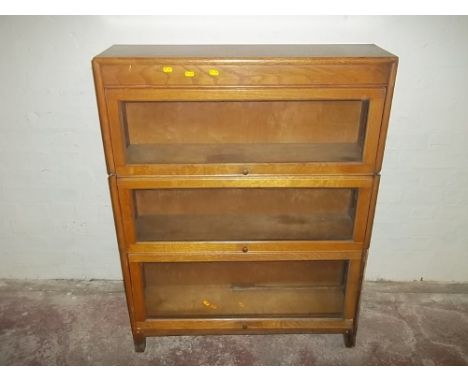 A GLOBE WERNICKE STYLE BOOKCASE