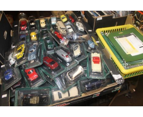 A COLLECTION OF APPROXIMATELY 72 1.43 SCALE DEL PRADO CARS WITH CERTIFICATES