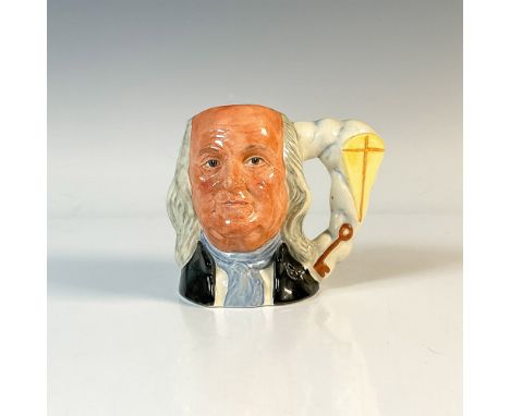 Black coat; white shirt; blue scarf. Royal Doulton backstamp. Artist: Eric GriffithsIssued: 1982 - 1989Dimensions: 4"HCountry