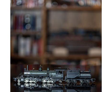 A meticulously crafted O scale model of the CSF&amp;ERR Samson 2-6-6-2 #7 articulated steam locomotive, produced by Sunset Mo