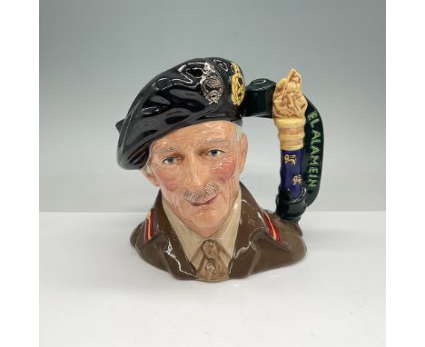 This is a limited edition Royal Doulton Character Jug titled Field Marshal Montgomery, model number D6908. Known as the El Al