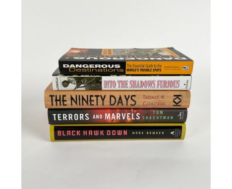 A compelling collection of five books exploring various aspects of military history, conflicts, and warfare strategy. Titles 