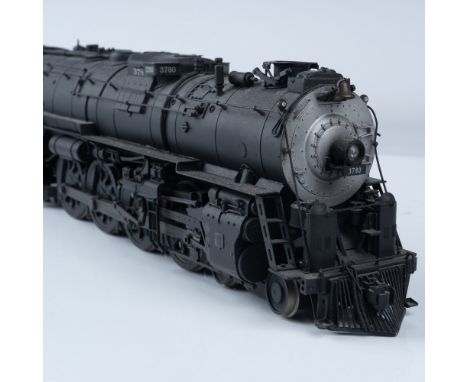 This detailed model of the Santa Fe 3780 locomotive and tender is a beautifully crafted piece, capturing the iconic design of