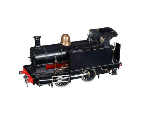 A well-engineered 3 1/2 inch gauge model of a live steam 0-4-0 tank locomotive 'Juliet', built to the design by LBSC from Ree
