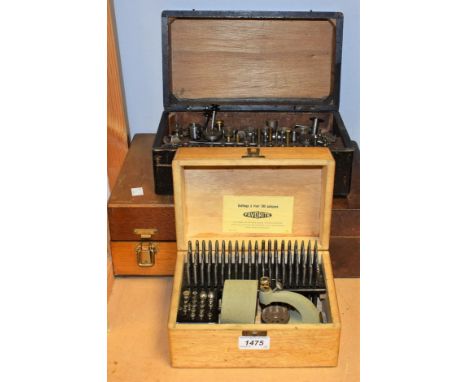 Tools - tools and accessories, by Favorite, fitted case en suite; others, Swiss, by Star, numbered 635, cased en suite; other